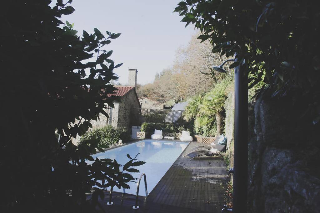 Casa De Afora Casa Con Piscina Y Jacuzzi Privados Guest House Santiago de Compostela Eksteriør bilde
